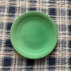 One (1) Salad Plate Fiesta Light Green (Older) by Homer Laughlin Fiestaware